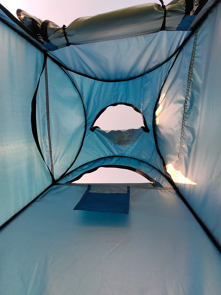 Cheap Goat Tents Bathing Tent Camping Shower Tent Changing Tent Warm Thickening Changing Tent Simple Bathing Cover Toilet Outdoor Tents 